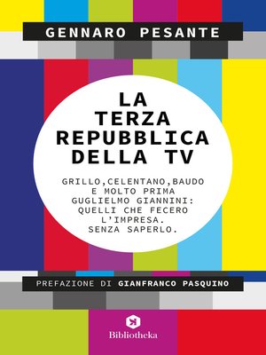 cover image of La Terza repubblica della TV